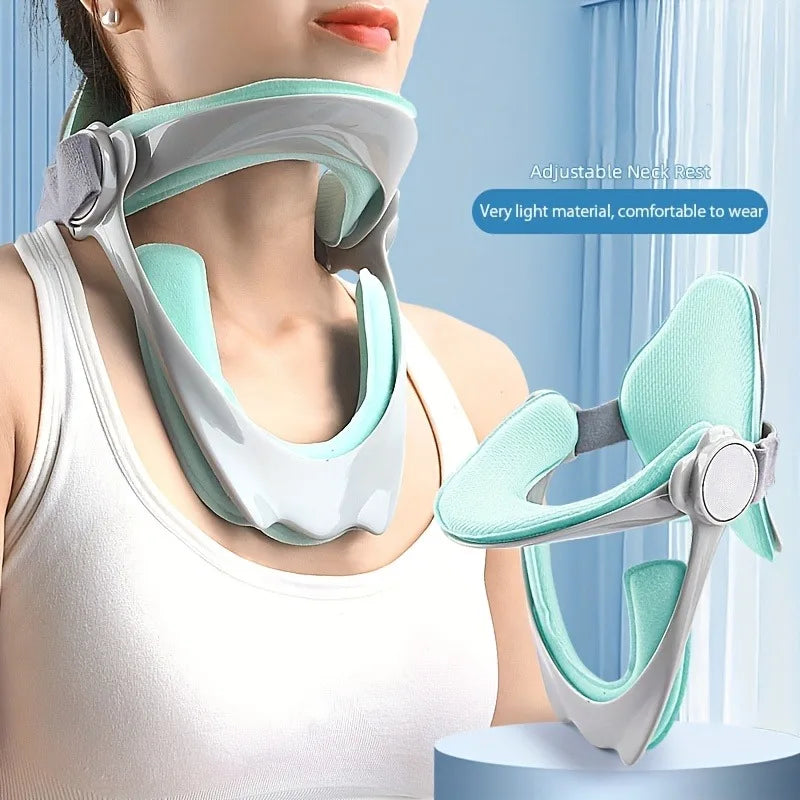 Ergonomic Neck Support Pillow with Adjustable Strap • Breathable Polyester • Comfort & Durability • Cervical Care • Ideal Gift