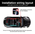 Multifunctional Bright Devil Eyes LED Light for Car Windshield Flexible Programmable Scrolling LED Display Bluetooth APP Control