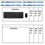 Black Gaming Mousepad XXL Rubber Non-slip Office Deskmat Anime Girl Playmat C-Cyberpunks Style Lock Edge PC Keyboard Accessories