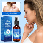 Magnesium Body Oil Spray 60ml 10 Percent Mineral Rich Formula for Muscle and Skin Care Natural Chloride Solution