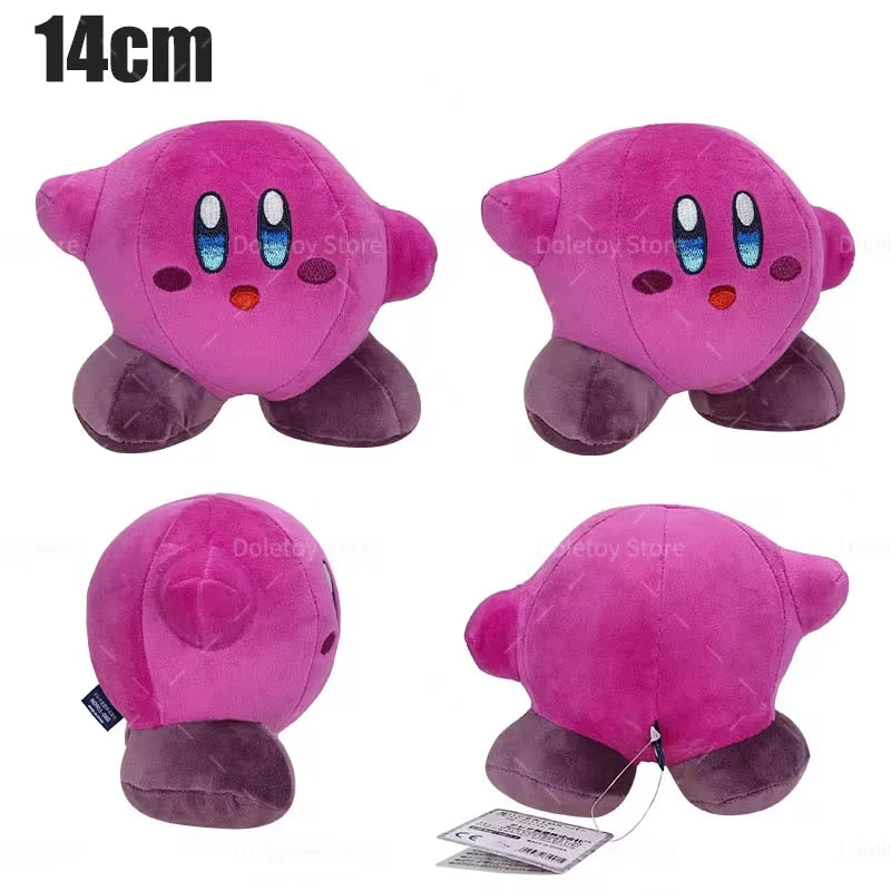 25 Styles Kawaii Star Kirby Grey Kirby Ghost Kirby Pink Blue Green Red Plush Toy Cute Star Kirby Heart Doll Kid Birthday Gift