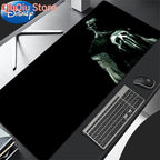 HD Print Anime Mouse Pad Office Computer Gamer Mousepad Laptop P-punisher Keyboard Pad PC Terror Skull Logo Gaming Desk Mice Mat