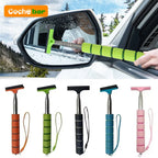 Auto Rückspiegel Wischer Reiniger Auto Glas Nebel Reiniger Kratzer Auto Zubehör Griff Teleskop Fenster Reinigungsbürste