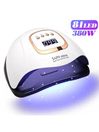 SUN X25MAX 81LED UV Lamp for Nails Drying Quick Curing All Gel Nail Polish Professional Powerful UV Light Dryer Manicure Salon