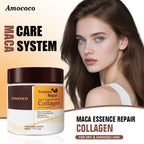 Amococo 2pcs Hair Mask 200g Each Protein Collagen Hair Mask for Dry Hair Deep Conditioning Moisturizing Hair Treatment Mask Nourishing Hair Care Mask for Women Salon Hair Care