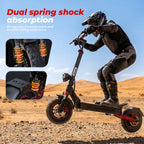 iScooter iX5s Electric Scooter 15Ah 1000W Powerful Kick Scooter Anti-skid Off Road Pneumatic Tire 65km Range 45km/h eScooter
