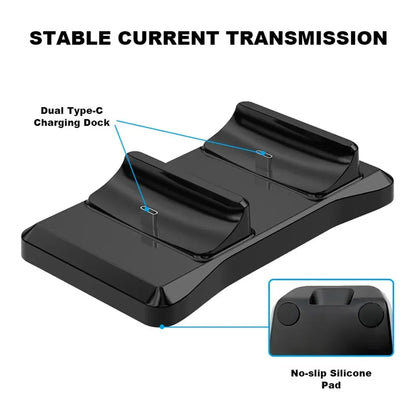 GAMINJA P51 Dual PS5 Controller Charging Station