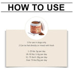 100g Dog Immune Support Supplement – Daily Immunity Defense, Promotes Healthy Immune System Function for Breeds, Easy-Mix Powder