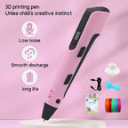 Upgraded 3D Printing Pen 9 Meter Pla Filaments Children S Birthday Christmas and New Year Gifts Three Dimensional Painting Tools