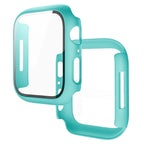 Tempered Glass+Cover For Apple Watch 11 10 9 8 7 46mm 42mm PC Bumper Screen Protector Case iWatch Series 7 6 5 4 SE3 44 40 45mm