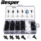 Auto Fastener Clip Mixed Car Body Push Retainer Pin Rivet Bumper Door Trim Panel Fastener Kit Car Clip 100/50 Box /Bag packaging