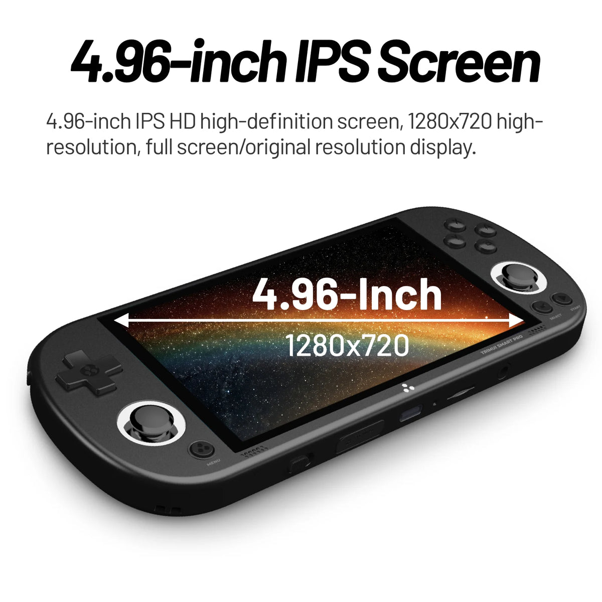 TRIMUI Smart Pro Handheld Game Players 4.96'' IPS Linux Emulator Portable Retro Video Game Consoles PSP Player Gift