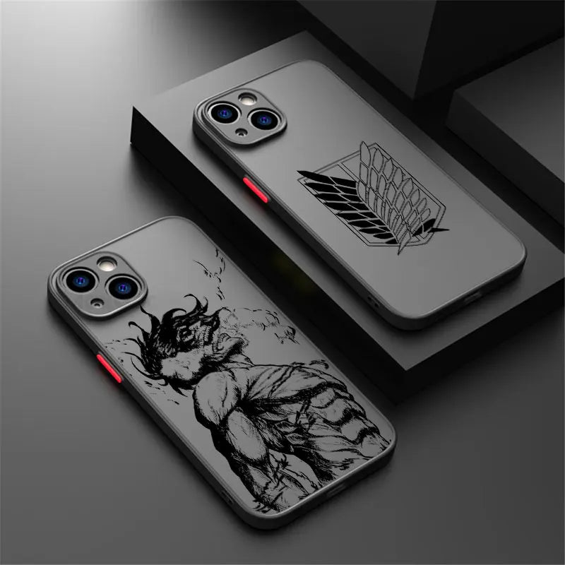 Anime A-Attack On Titan Hot Cool Phone Case For iPhone 17 16 15 Pro Max Case 14 13 12 11 Pro Max 16e 17e Air XS X 7 8 Plus Cover