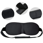 3D Sleep Mask Eye Mask for Travel Yoga Nap Lightweight Breathable Eye Cover Night Sleep Block Out Light Eyepatch for Women Men