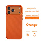 Original Technology Woven Magnetic Case For iPhone 18 17 16 15 14 13 Pro Max Fundas For Magsafe Wireless Charger Official Cover