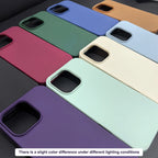 Luxury Liquid Silicone Phone Case for APPLE iPhone 11 13 12 14 15 16 Pro Max Cases for iPhone 15 Plus Shockproof Protector Cover