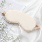 Double-Sided Silk Sleeping Eyeshade Light Blocking Breathable Travel Sleep Eye Mask Shields Protective Safety Goggle Eye Wear