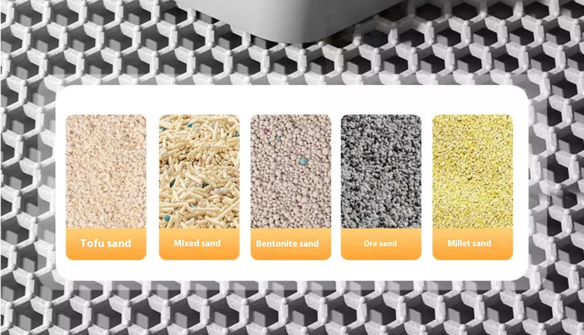 Cat Litter Mat Heavy Duty Waterproof 2 Layer Non Slip Washable Pet Floor Protector Litter Box Sand Stopper Pet Product