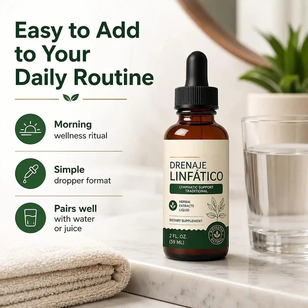59ml Natural Plant Extracts Body Care Ampoule Serum,For Relieve Swelling ,Body Circulation Daily Care Lymphatic Drainage Drops