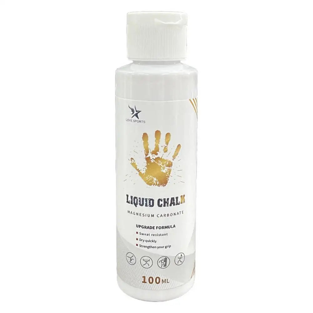 Liquid Chalk Sports Magnesium Powder Fitness Weight Lifting Anti Slip Cream Grip Weight Lifting Climbing Gym 50/100/200ml