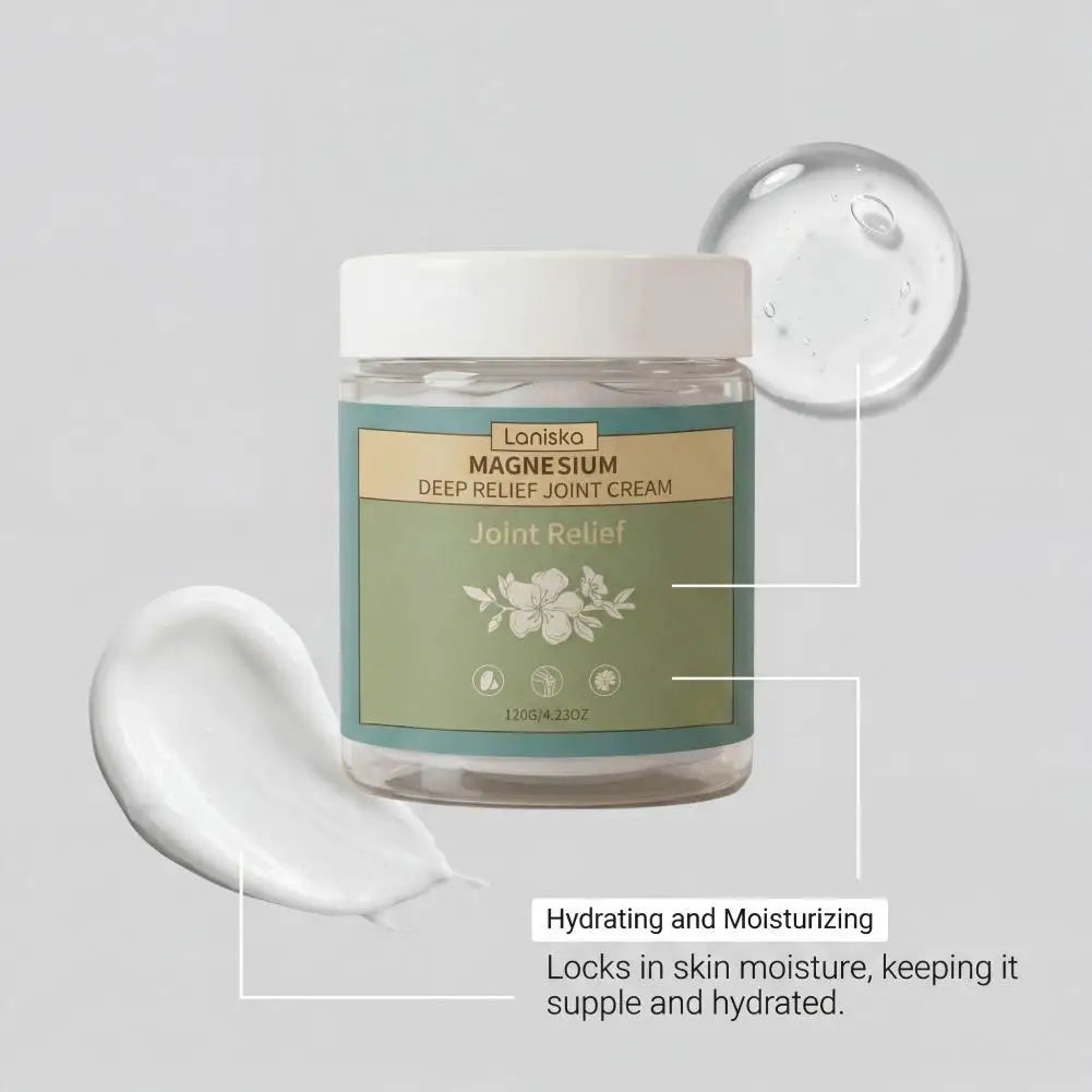 2026 Total Relief Soothing Magnesium Cream for Muscle Comfort Brightening  Soothing Nerve For Daily Skin Hydration Moisturizing