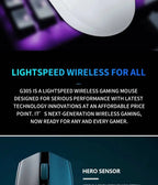 Wireless Gaming Mouse Logitech G305 LIGHTSPEED, 12000 DPI HERO, 6 Buttons, 250hr Battery, 99g, PC Mac Gamers
