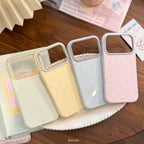 INS Korean Polka Dots Dopamine Soft TPU Phone Case for iPhone 18 17 16 15 14 13 12 Pro Max 16E 17E 18 Pro Silicone Cream Cover