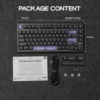 EPOMAKER HE80 75% US QWERTY Layout Hot-Swap Creamy Gasket Wired Hall Effect Magnetic Mechanical Keyboard DKS SOCD for PC/Mac