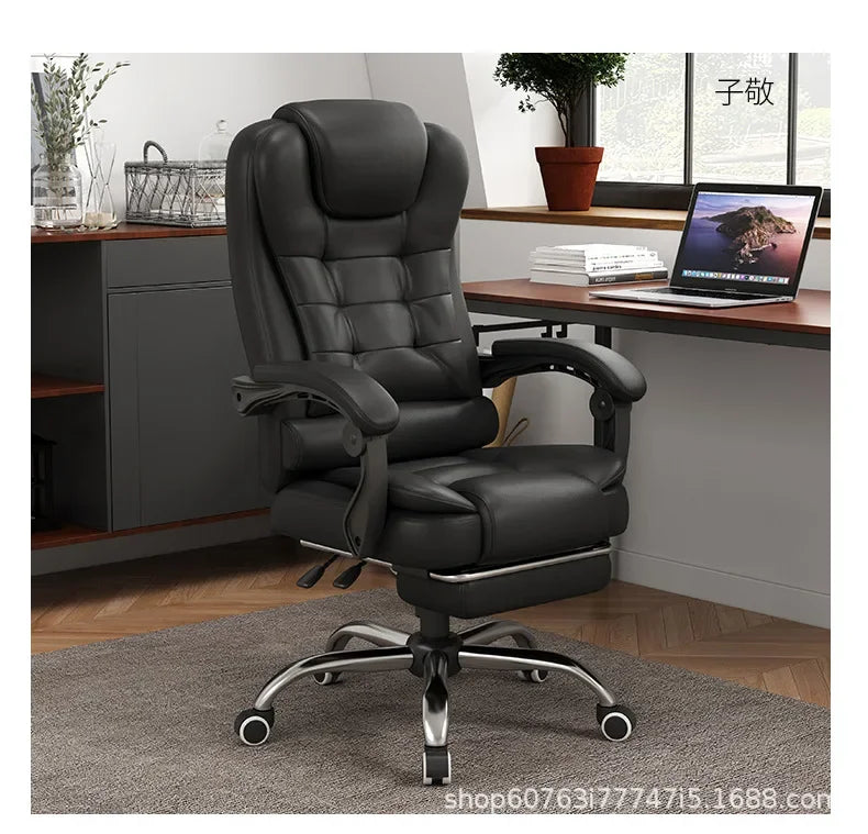 Multi-functional Computer chair Household comfortable boss chair Lifting swivel chair Recumbent back office chair