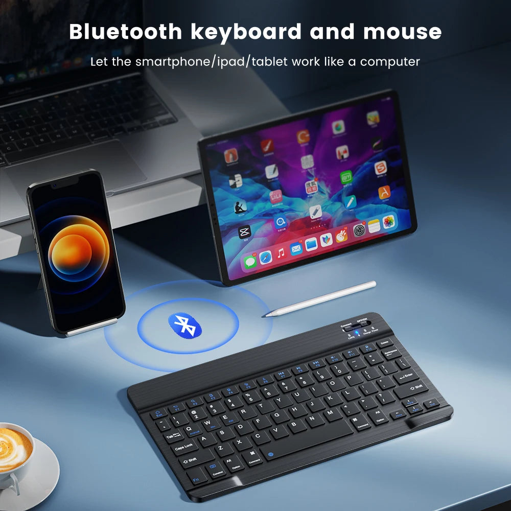 Wireless Mouse Dual Modes Bluetooth-compatibl 2.4G Portable Office Mouse for Laptop Notebook PC MacBook Battery Gaming Mouse