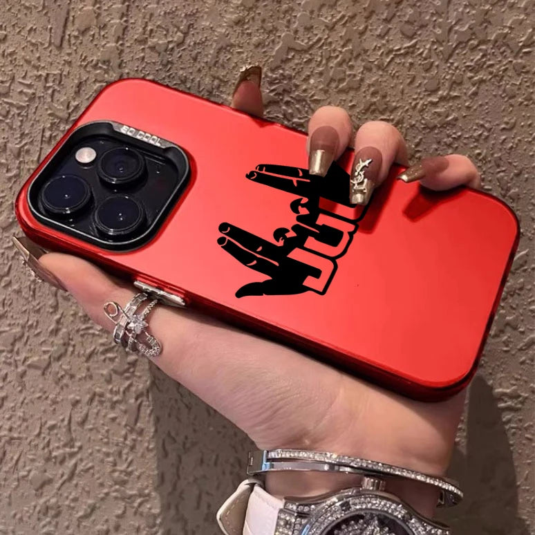 Rapper JuL C'est Pas Des Lol Hard PC IMD Case for iPhone 18 17 16 15 14 13 12 11 Pro Max X XR Shockproof Plating Matte TPU Funda