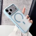 Transparent Defender For Magsafe Case for iPhone 18 17 16 15 14 13 Pro Max Camera AI Touch Control Wireless Charge Acrylic Cover