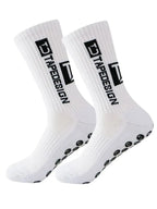 high-quality 1pairs of adhesive dots for anti slip sweat absorption and odor prevention football socks sports socks Yoga Socks