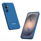 For Samsung Galaxy S26 S25 S24 S23 Ultra Plus FE A57 A37 A17 A56 A36 A16 A55 A35 A15 Case Liquid Silicone Phone Back Cover Funda