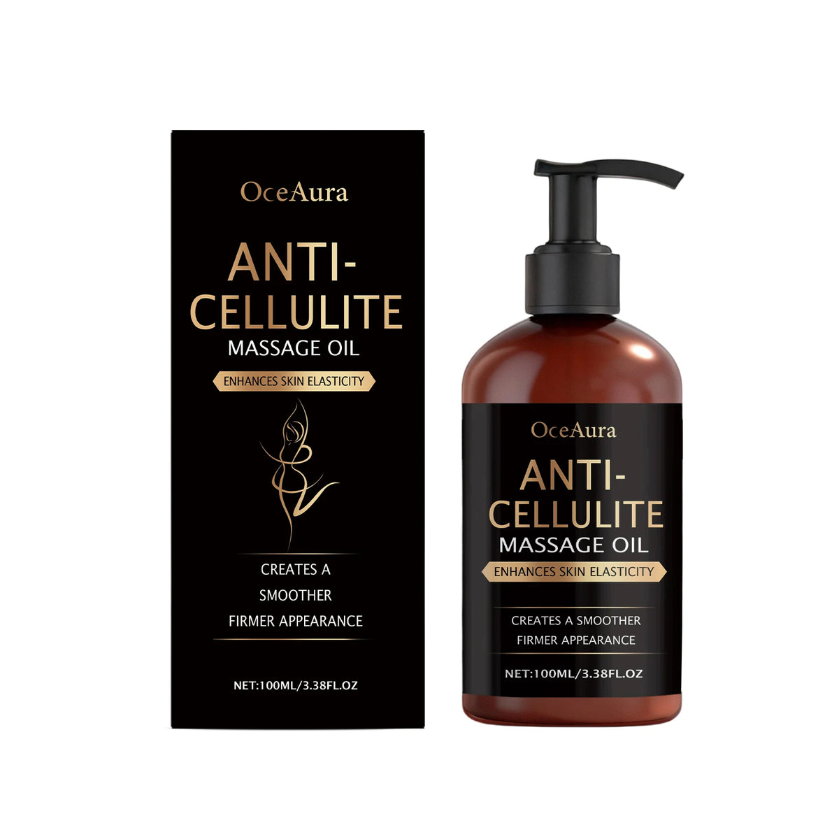 100ML Anti-cellulite Body Oil Moisturizing & Nourishing Enhance Smoothness Firming Soothing Discomfort Mild Body Essence Oil