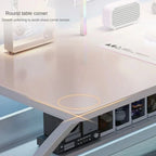 80x50cm Gaming Desk Metal Frame Modern Home Office Table Study Writing Desk Workstation Work Table for Bedroom Office Gaming Room