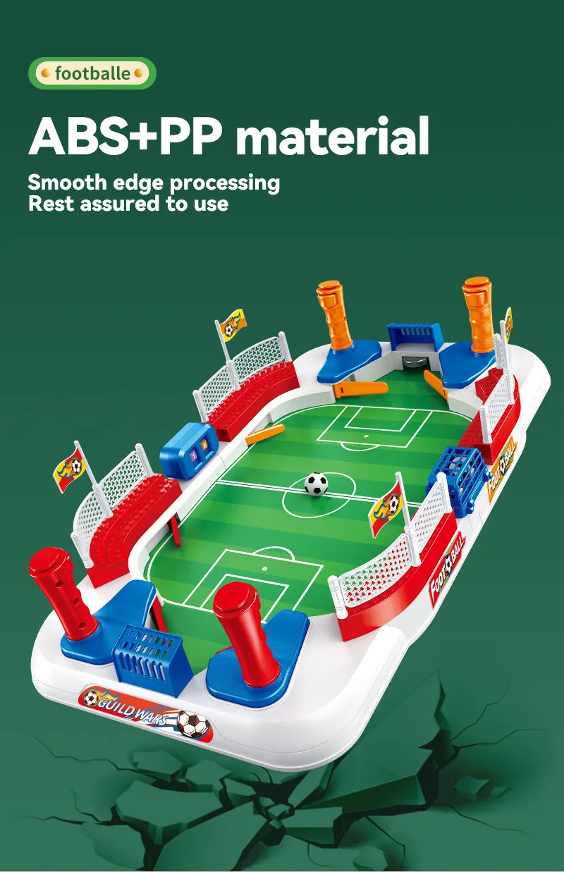 Tabletop Soccer Board Games Toy Outdoor Indoor Portable Multigame Tabletop Desktop Football Machine Competive Toys for Boys