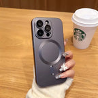 For Magsafe Magnetic Wireless Charge Case For iPhone 17 16 15 14 13 12 11 Pro Max Plus Air Silicone Glass Lens Protection Cover