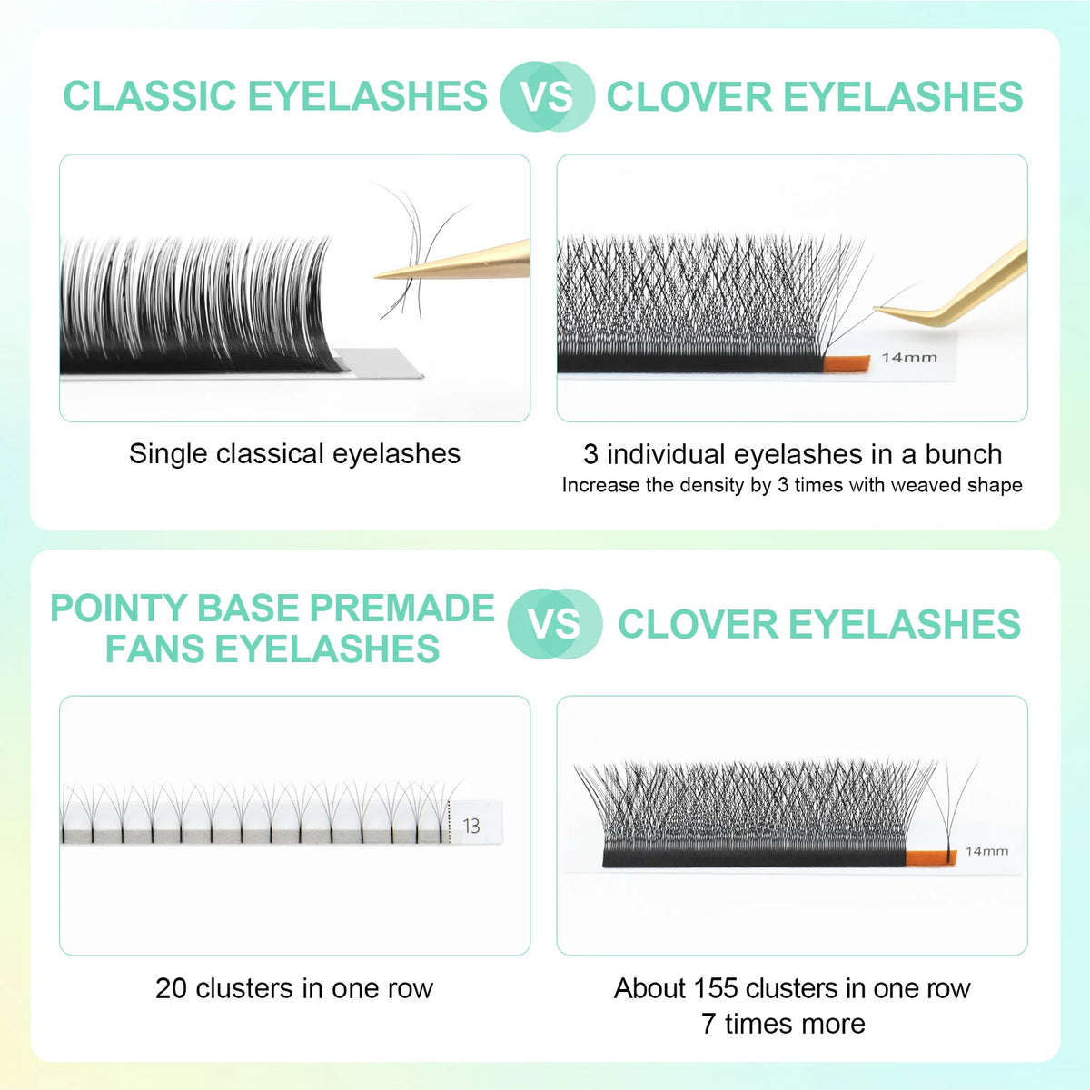 NAGARAKU Automatic Flowering 3D 4D 5D 6D 7D 8D W Shape All Size Premade Fans Eyelash Extensions Natural Soft Individual Lashes