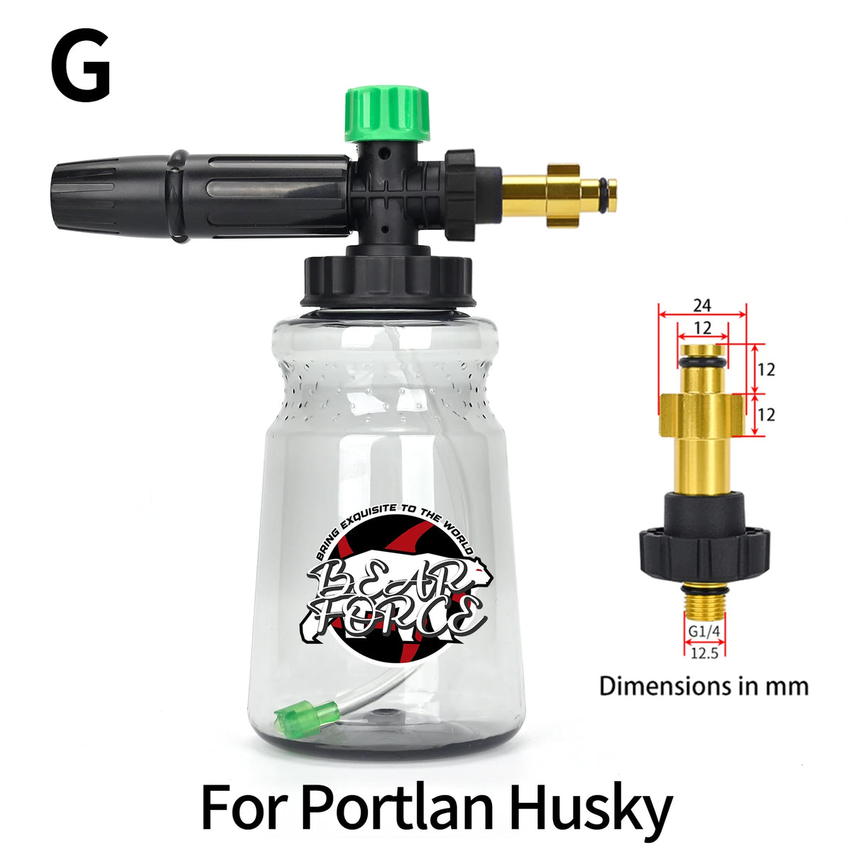 Car Wash Snow Foam Lance Foam Nozzle Foam Cannon Foam Generator for Daewoo Hammer Karcher Huter Makita High Pressure Washer