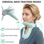 Ergonomic Neck Support Pillow with Adjustable Strap • Breathable Polyester • Comfort & Durability • Cervical Care • Ideal Gift