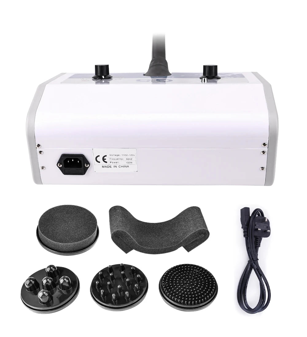 AOKO G5 Vibrating Massage Machine With 5 Massage Heads For Arms Waist Body Massage Anti Cellulite Body Slim Shape for SPA