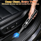 Car Vacuum Cleaner Air Duster Cleaning Tools Electric Dust Collector Universal Auto Accessories for Computer Keyboard Camera Home RV Truck Trailer Sofa Living Room