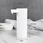  Automatic Soap Dispenser Stainless Touchless Rechargeable Hand Sanitizer Shampoo Detergent Dispenser for Kitchen Bathroom Toil