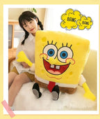 35-100CM SpongeBob Doll SquarePants Patrick Star Plush Anime Cartoon Toy Soft Cute Stuffed Collection Children's Birthday Gift