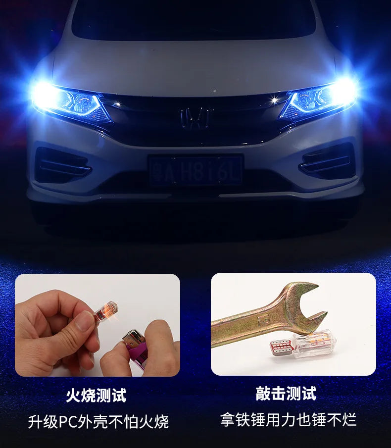 Width light modified car led lens t10 small light bulb super bright car exterior lights running lights general wholesale h11 h7