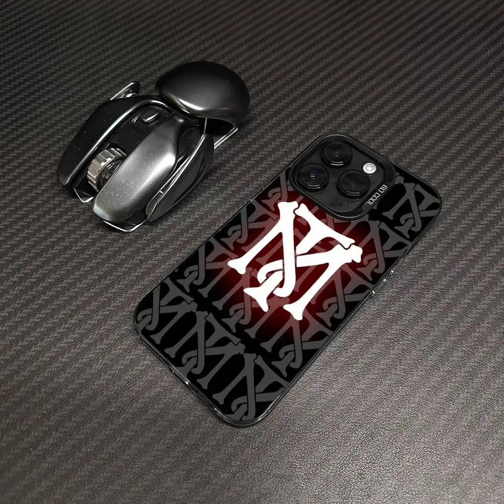 Classic S-Scarface Film Tony For IPhone 11 12 13 14 15 16 17 Pro Max Plus Colorful Black Matte Phone Cover