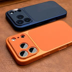 Luxurious New Orange Retro Phone Case For iPhone 18 17Air 16 15 14 17Pro 17Promax Soft-sided Hard Case