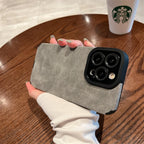 Travis Scott Cactus Jack Luxury Suede Silicone iPhone Case – iPhone 11 to 17 Pro Max