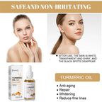 Turmeric Face Serum Shrink Pore Essence Repair Melanin Brighten Moisturizing Nourish Cur-cumin Oil Fade Dark Spot Skin Care